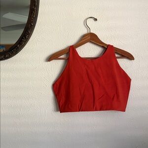 FLASH SALE | LEAVING THIS WEEK! 
Girlfriend Collective Vibrant Orange Top